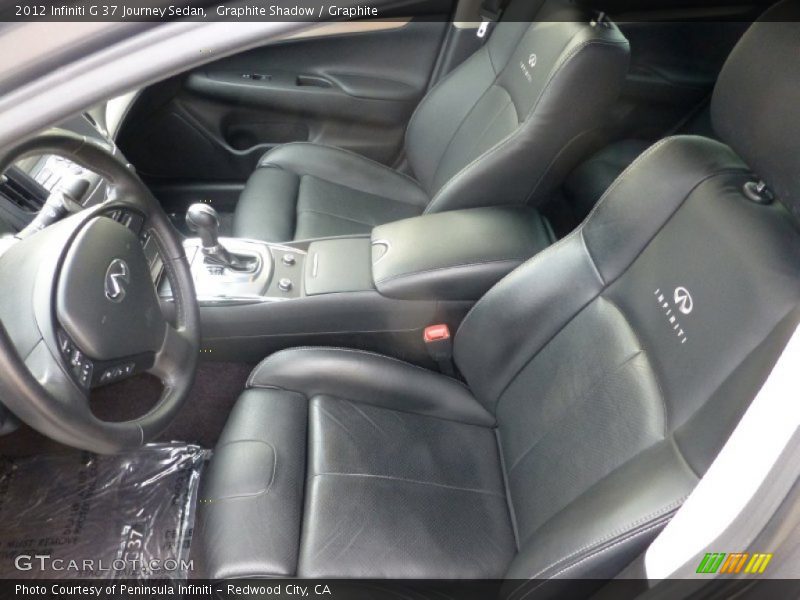 Graphite Shadow / Graphite 2012 Infiniti G 37 Journey Sedan