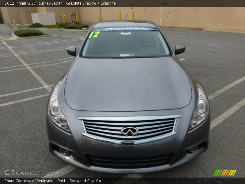 Graphite Shadow / Graphite 2012 Infiniti G 37 Journey Sedan