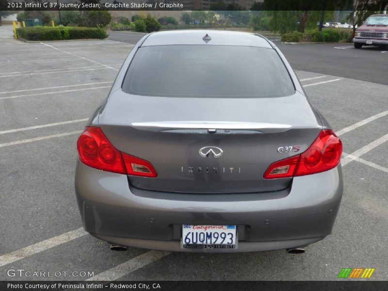 Graphite Shadow / Graphite 2012 Infiniti G 37 Journey Sedan