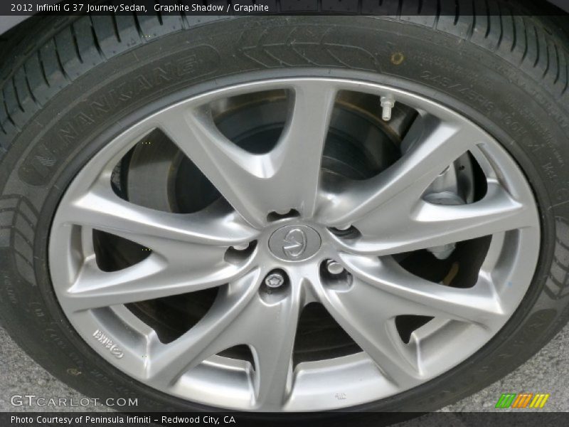 Graphite Shadow / Graphite 2012 Infiniti G 37 Journey Sedan