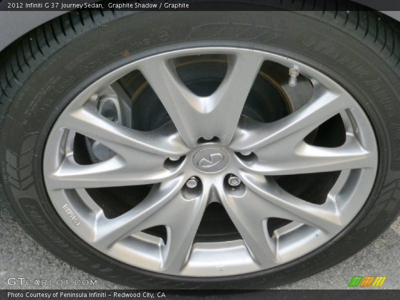 Graphite Shadow / Graphite 2012 Infiniti G 37 Journey Sedan