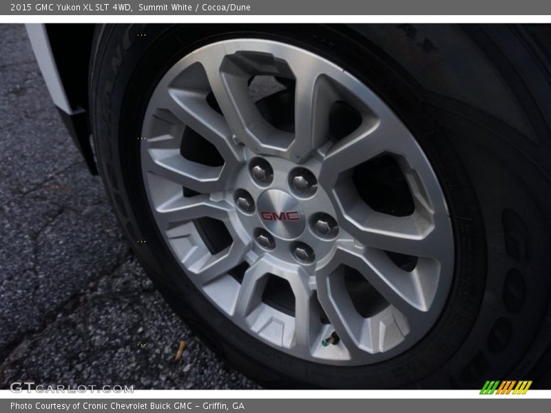 Summit White / Cocoa/Dune 2015 GMC Yukon XL SLT 4WD