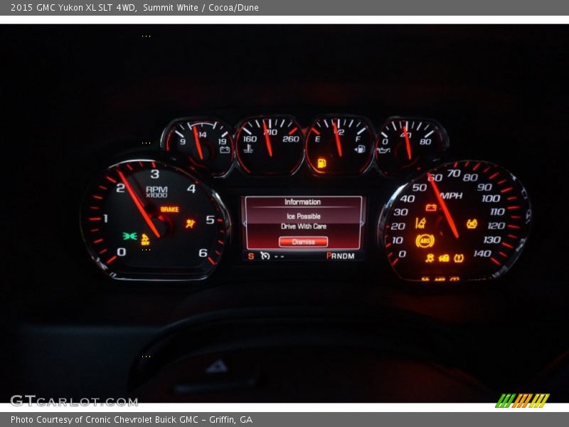 Summit White / Cocoa/Dune 2015 GMC Yukon XL SLT 4WD