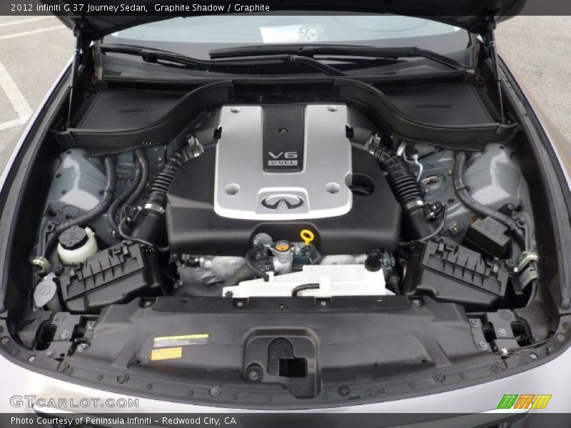  2012 G 37 Journey Sedan Engine - 3.7 Liter DOHC 24-Valve CVTCS VVEL V6