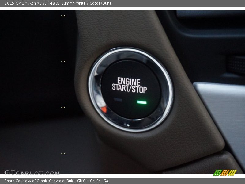 Summit White / Cocoa/Dune 2015 GMC Yukon XL SLT 4WD