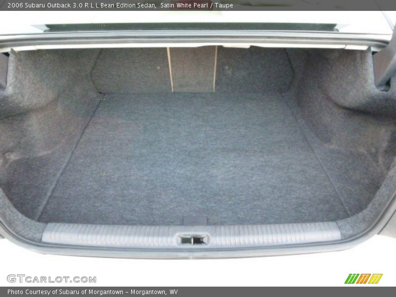 Satin White Pearl / Taupe 2006 Subaru Outback 3.0 R L.L.Bean Edition Sedan