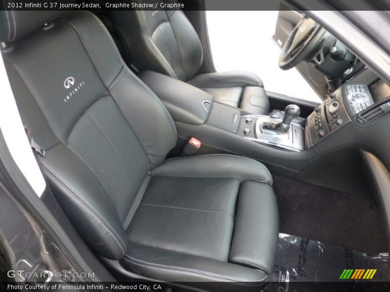 Front Seat of 2012 G 37 Journey Sedan
