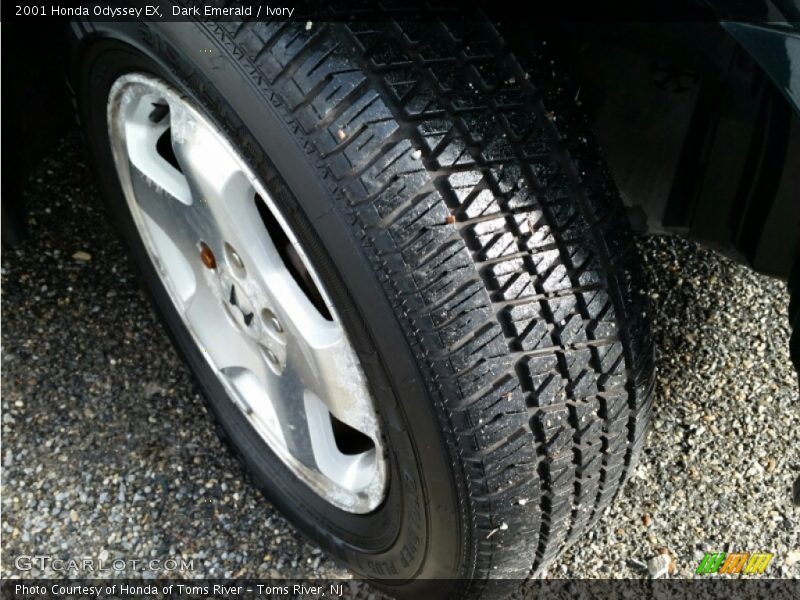 Dark Emerald / Ivory 2001 Honda Odyssey EX