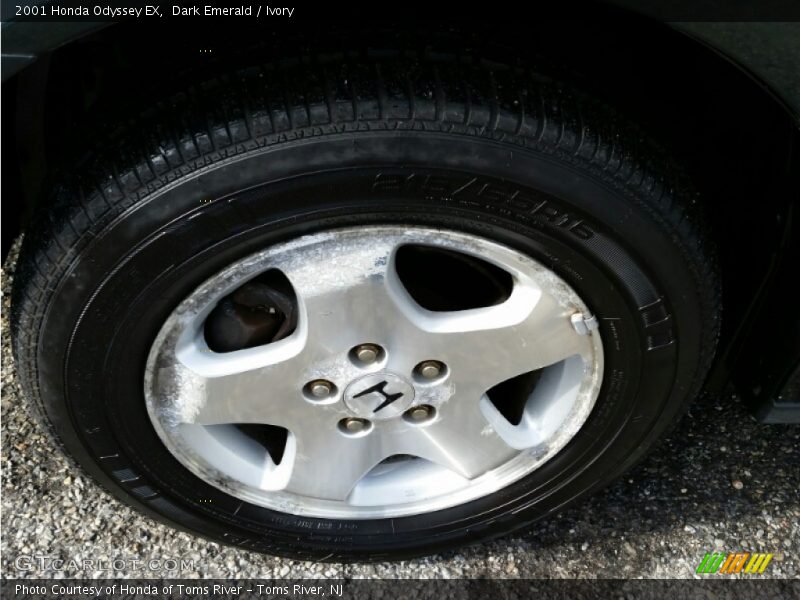 Dark Emerald / Ivory 2001 Honda Odyssey EX