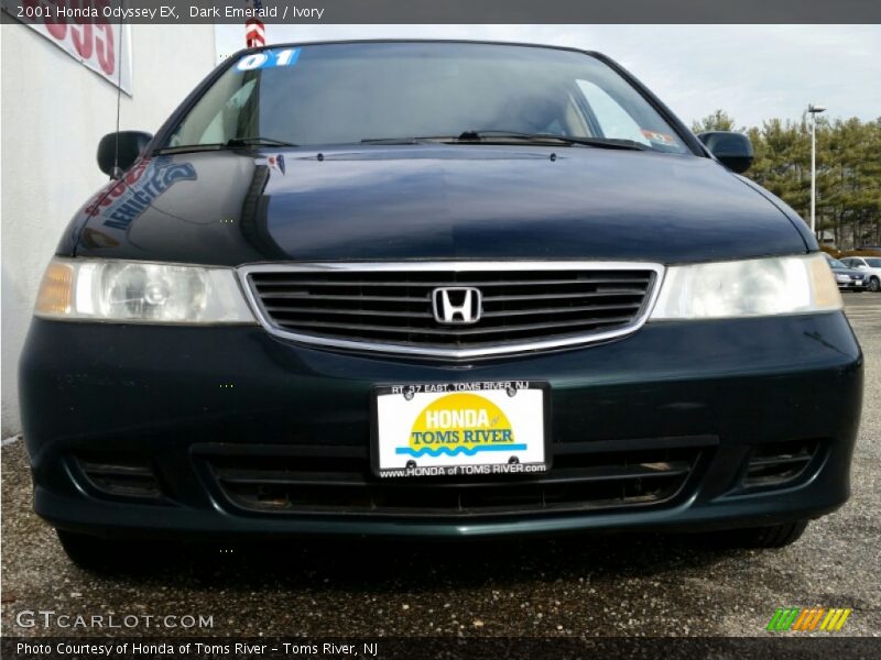 Dark Emerald / Ivory 2001 Honda Odyssey EX