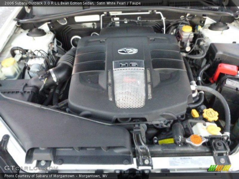 Satin White Pearl / Taupe 2006 Subaru Outback 3.0 R L.L.Bean Edition Sedan