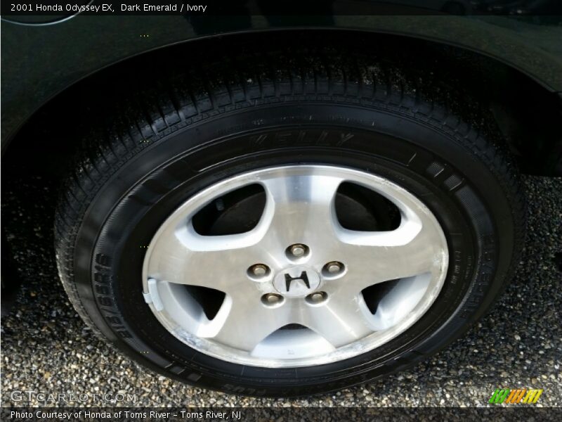 Dark Emerald / Ivory 2001 Honda Odyssey EX