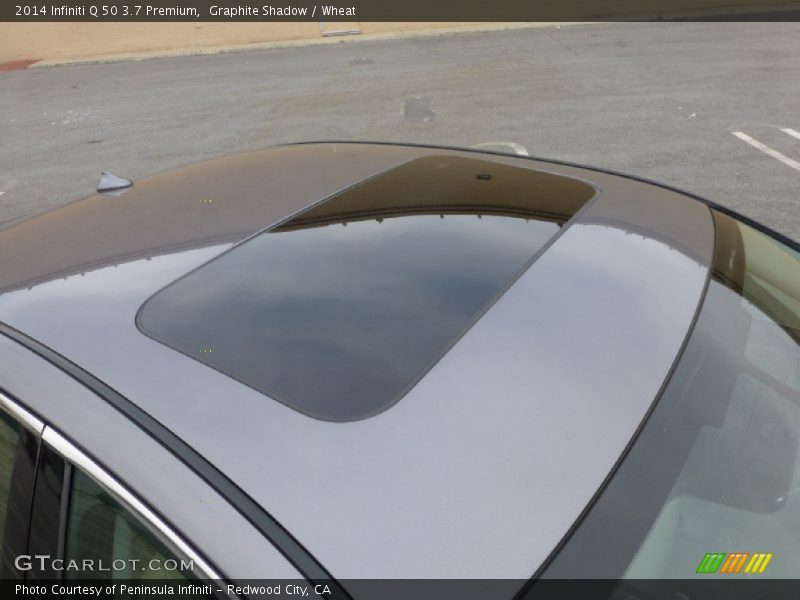Graphite Shadow / Wheat 2014 Infiniti Q 50 3.7 Premium