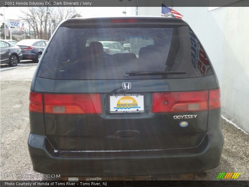 Dark Emerald / Ivory 2001 Honda Odyssey EX