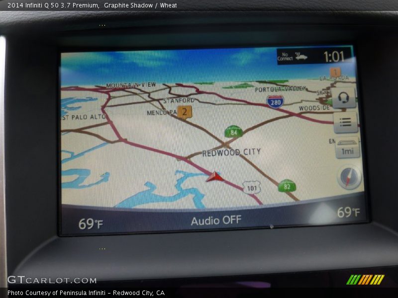 Navigation of 2014 Q 50 3.7 Premium