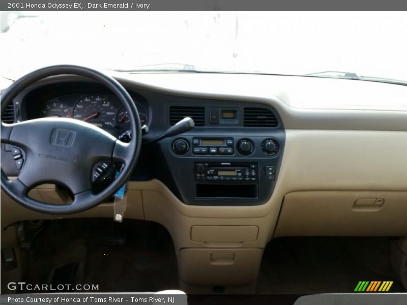 Dark Emerald / Ivory 2001 Honda Odyssey EX