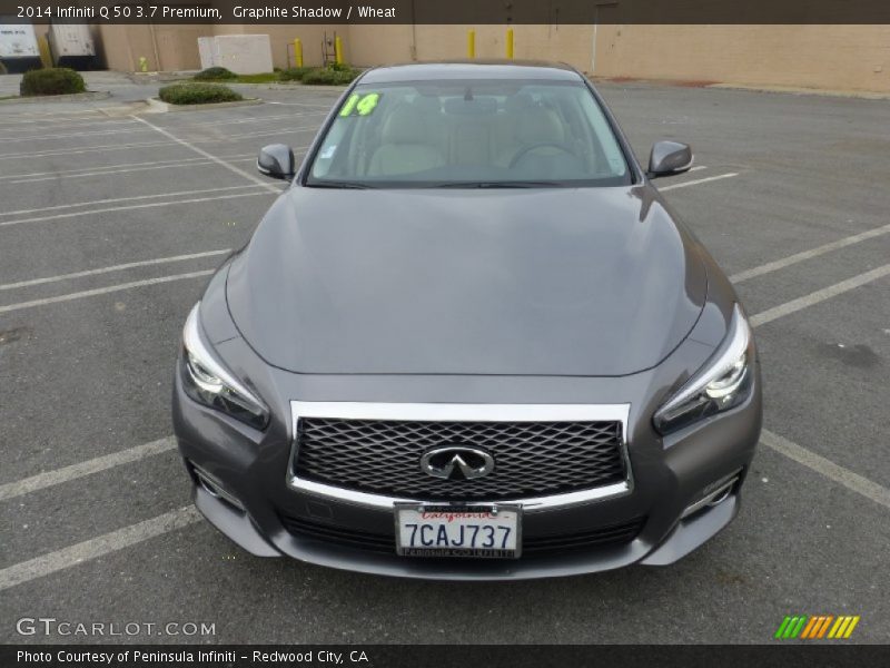 Graphite Shadow / Wheat 2014 Infiniti Q 50 3.7 Premium