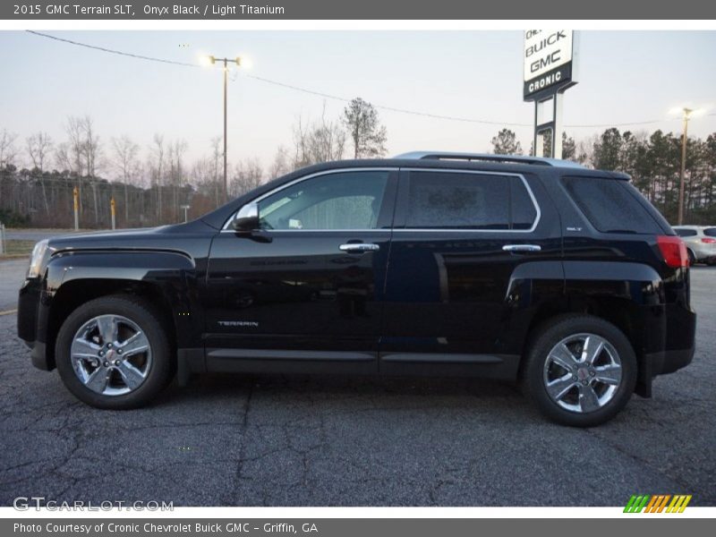 Onyx Black / Light Titanium 2015 GMC Terrain SLT