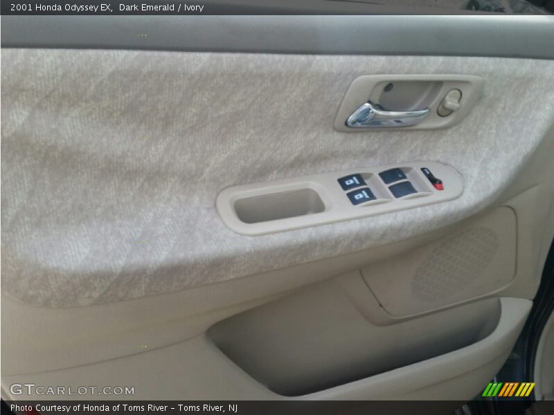 Dark Emerald / Ivory 2001 Honda Odyssey EX