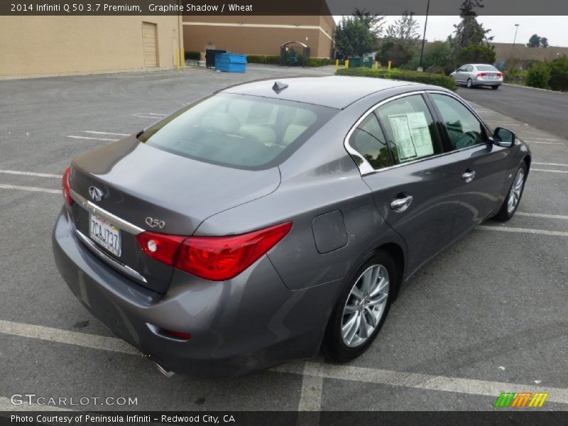 Graphite Shadow / Wheat 2014 Infiniti Q 50 3.7 Premium