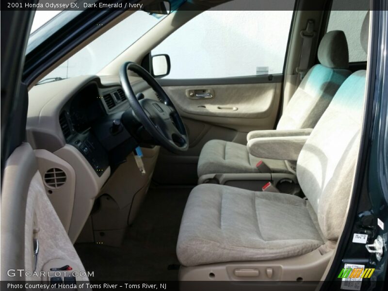 Dark Emerald / Ivory 2001 Honda Odyssey EX