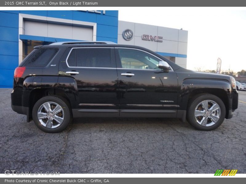 Onyx Black / Light Titanium 2015 GMC Terrain SLT