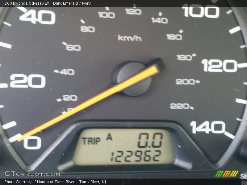 Dark Emerald / Ivory 2001 Honda Odyssey EX