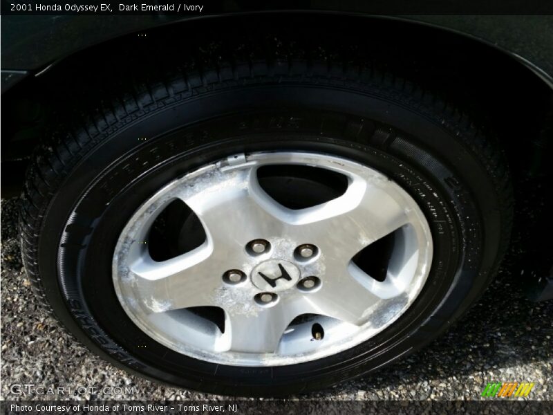 Dark Emerald / Ivory 2001 Honda Odyssey EX