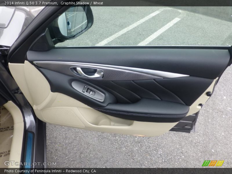 Graphite Shadow / Wheat 2014 Infiniti Q 50 3.7 Premium