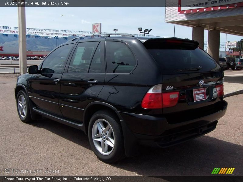 Jet Black / Grey 2002 BMW X5 4.4i