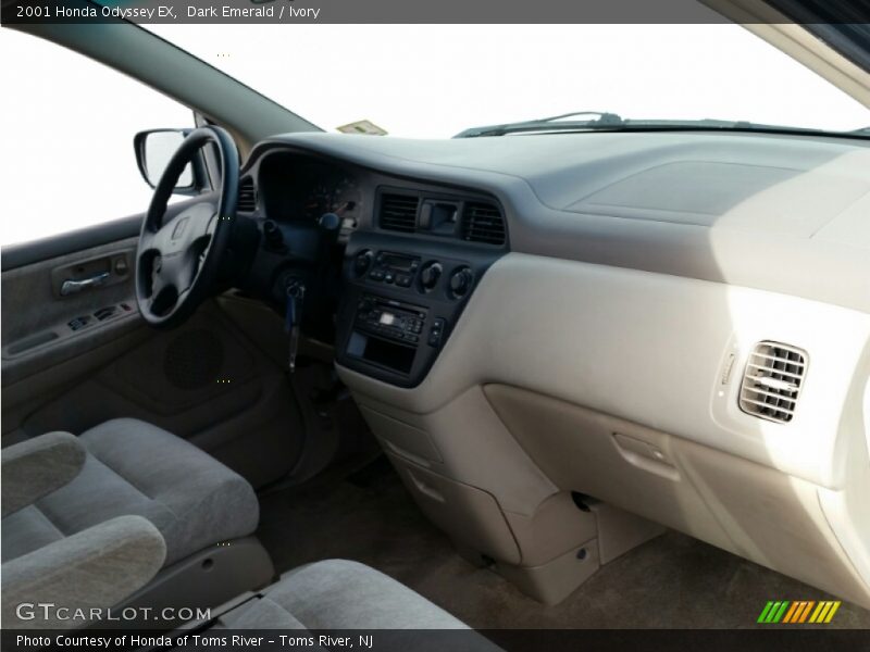 Dark Emerald / Ivory 2001 Honda Odyssey EX