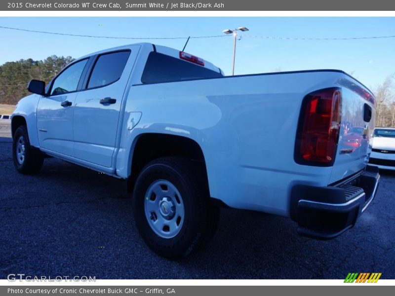 Summit White / Jet Black/Dark Ash 2015 Chevrolet Colorado WT Crew Cab