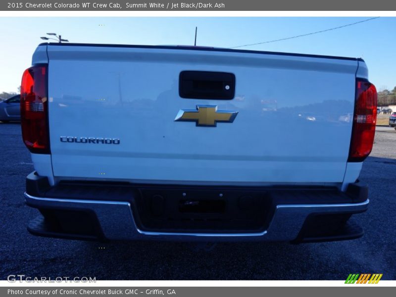Summit White / Jet Black/Dark Ash 2015 Chevrolet Colorado WT Crew Cab