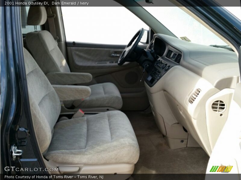 Dark Emerald / Ivory 2001 Honda Odyssey EX