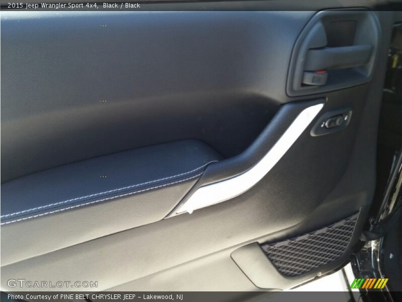 Black / Black 2015 Jeep Wrangler Sport 4x4