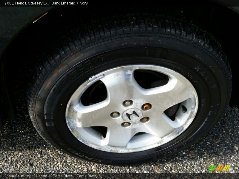 Dark Emerald / Ivory 2001 Honda Odyssey EX