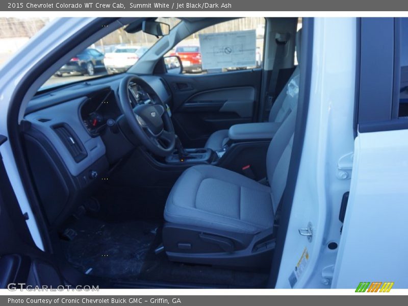 Summit White / Jet Black/Dark Ash 2015 Chevrolet Colorado WT Crew Cab
