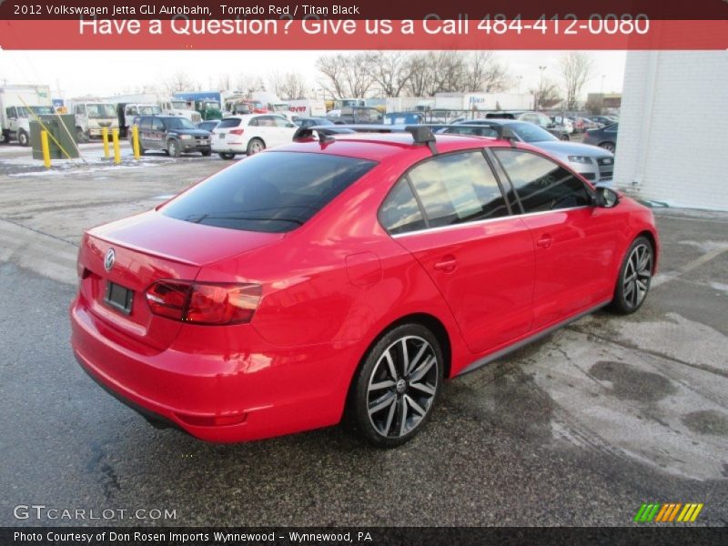 Tornado Red / Titan Black 2012 Volkswagen Jetta GLI Autobahn