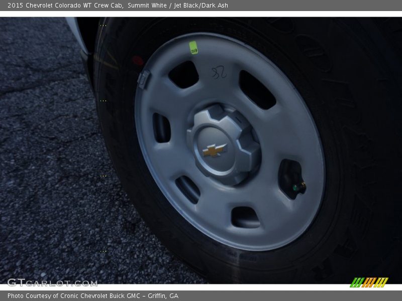 Summit White / Jet Black/Dark Ash 2015 Chevrolet Colorado WT Crew Cab