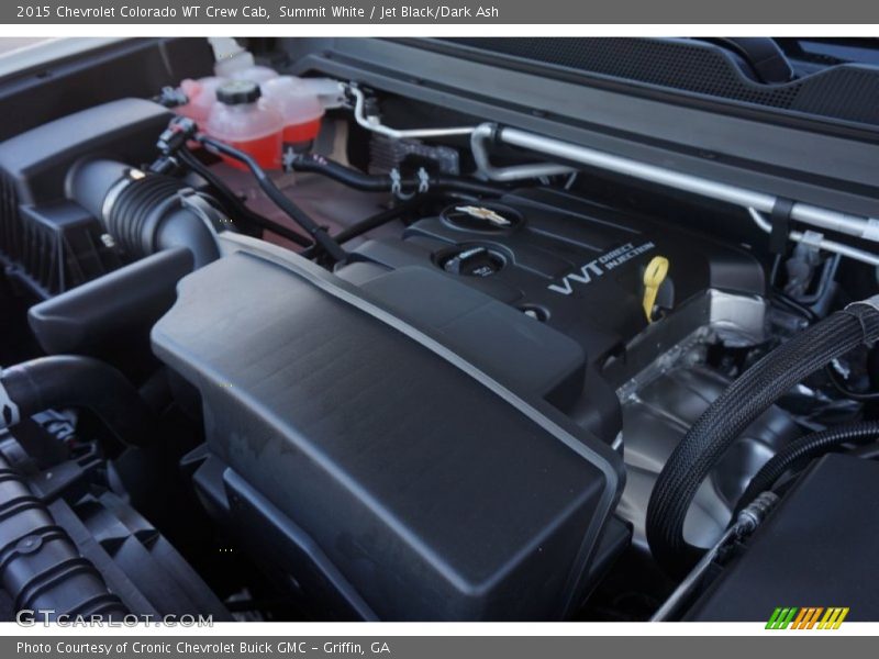 Summit White / Jet Black/Dark Ash 2015 Chevrolet Colorado WT Crew Cab