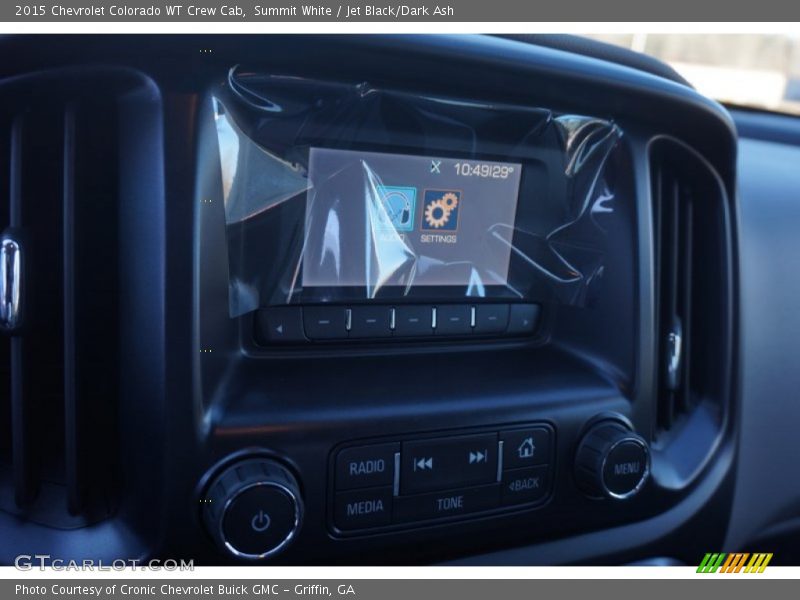 Summit White / Jet Black/Dark Ash 2015 Chevrolet Colorado WT Crew Cab