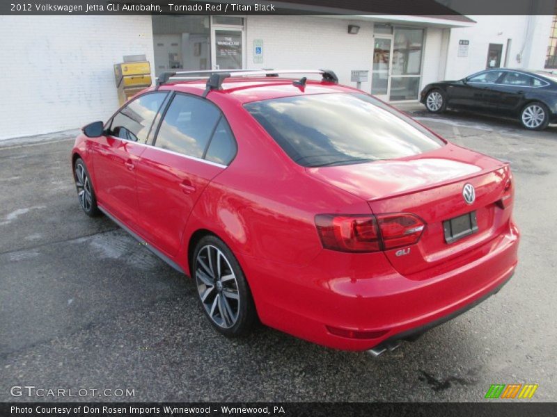 Tornado Red / Titan Black 2012 Volkswagen Jetta GLI Autobahn