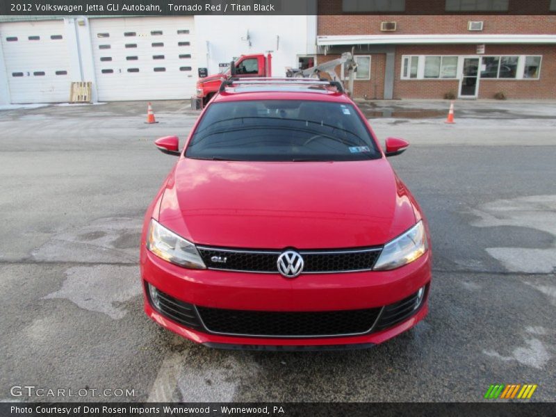 Tornado Red / Titan Black 2012 Volkswagen Jetta GLI Autobahn