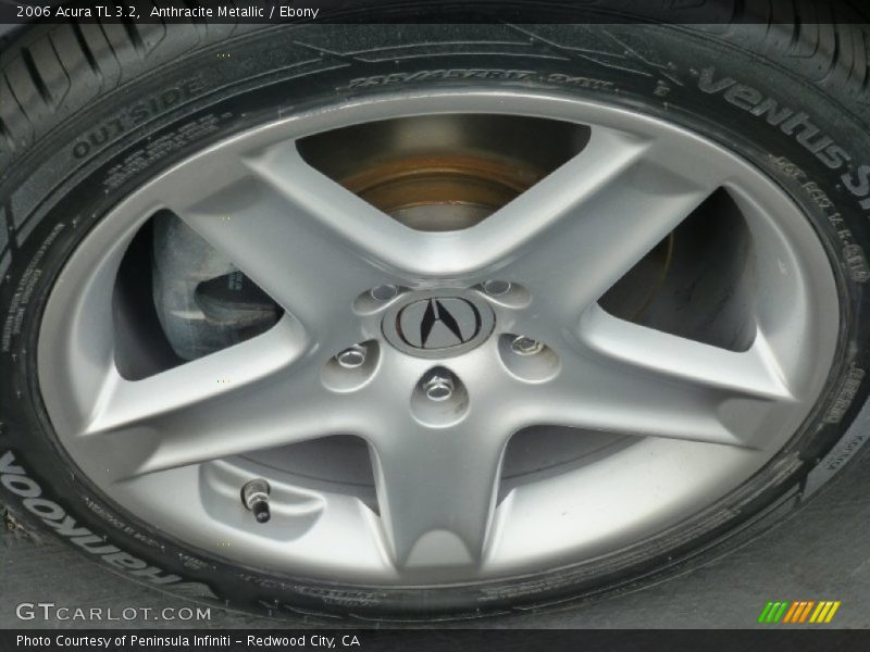 Anthracite Metallic / Ebony 2006 Acura TL 3.2
