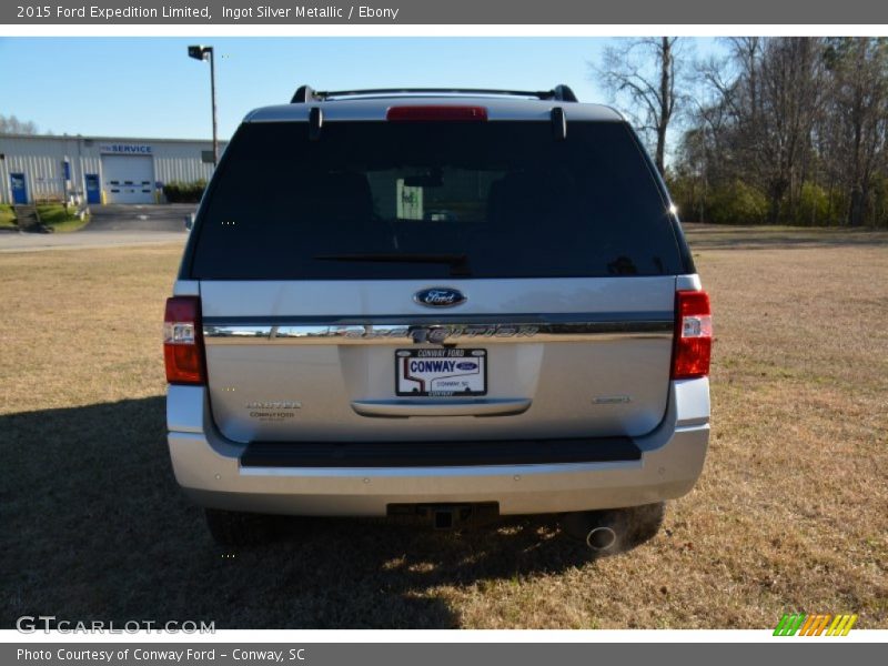 Ingot Silver Metallic / Ebony 2015 Ford Expedition Limited