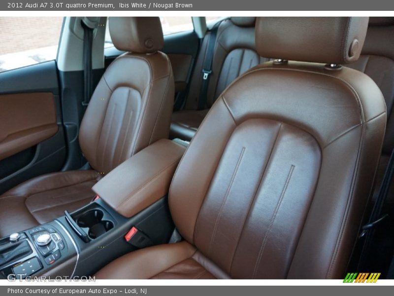 Ibis White / Nougat Brown 2012 Audi A7 3.0T quattro Premium
