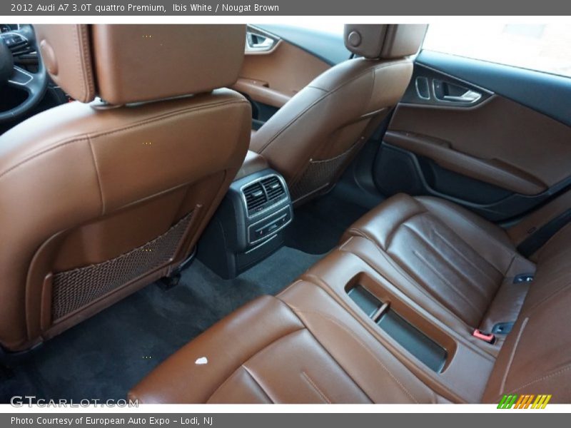 Ibis White / Nougat Brown 2012 Audi A7 3.0T quattro Premium