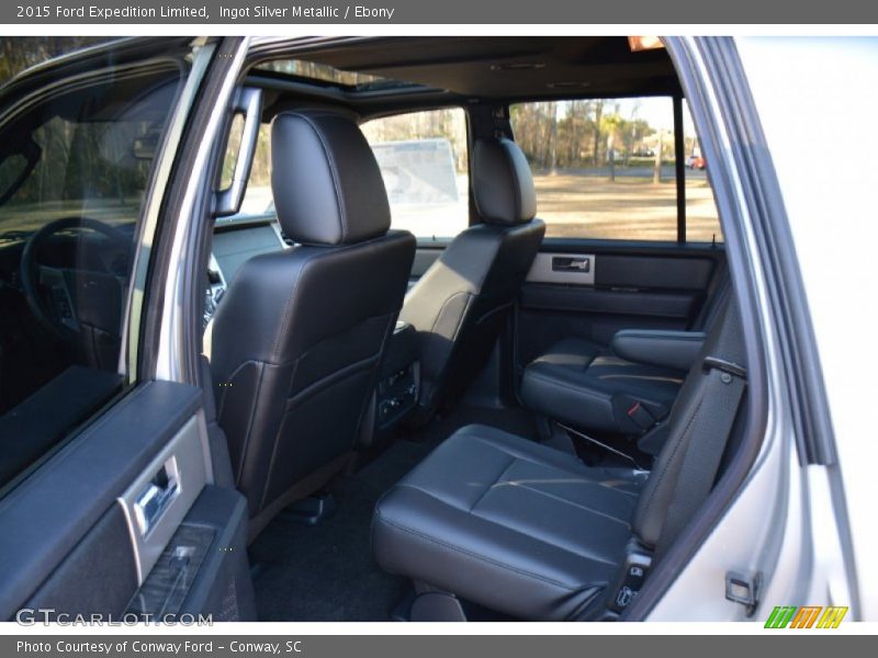 Ingot Silver Metallic / Ebony 2015 Ford Expedition Limited