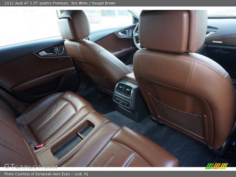 Ibis White / Nougat Brown 2012 Audi A7 3.0T quattro Premium