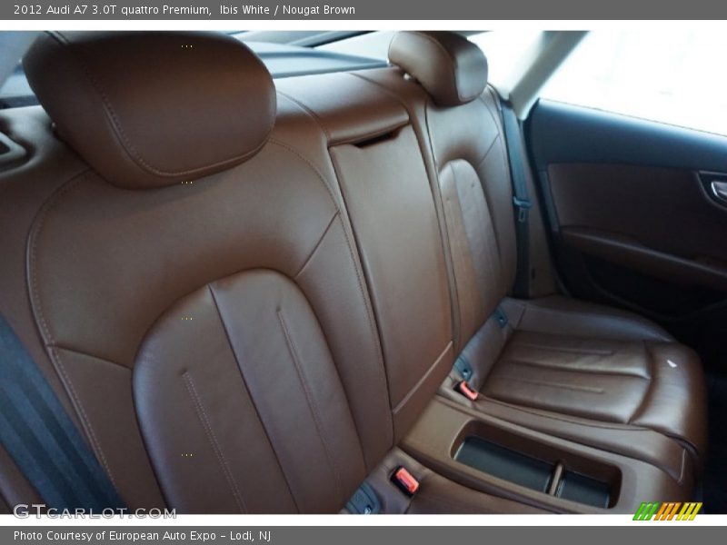 Ibis White / Nougat Brown 2012 Audi A7 3.0T quattro Premium
